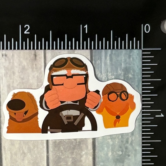 🌀10/$10🌀 Disney Pixar Up Reusable Waterproof Vinyl Sticker Decal - Picture 1 of 1